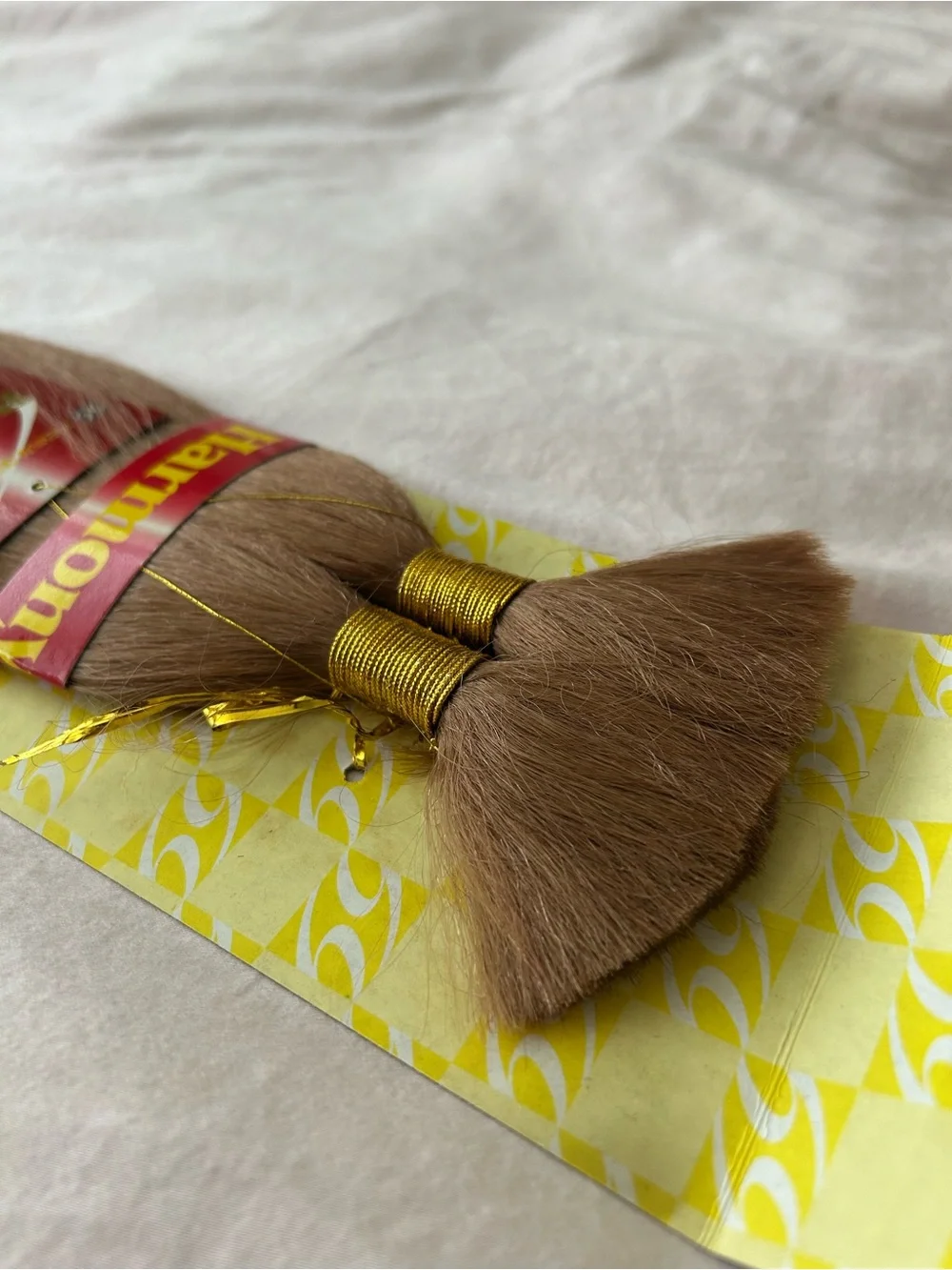 14 inch Yaki Bulk Hair 100% Human Hair Color 27 by Harmony Hair Collection